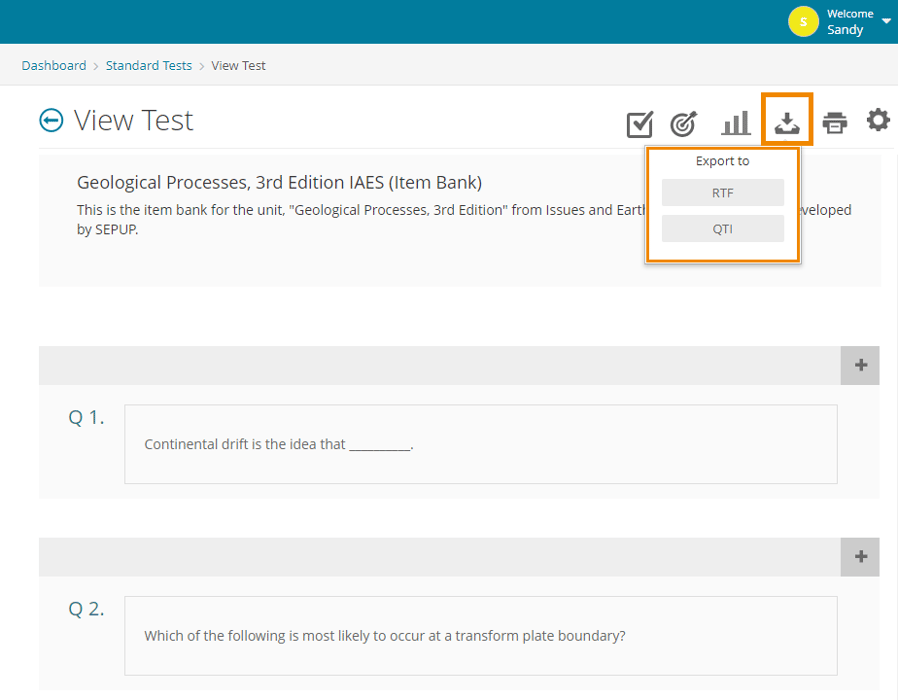 3 export test