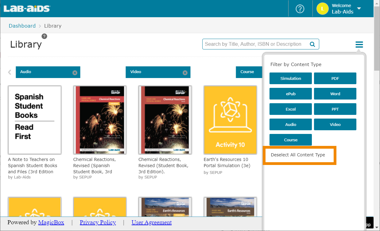 Clearset Filters 2