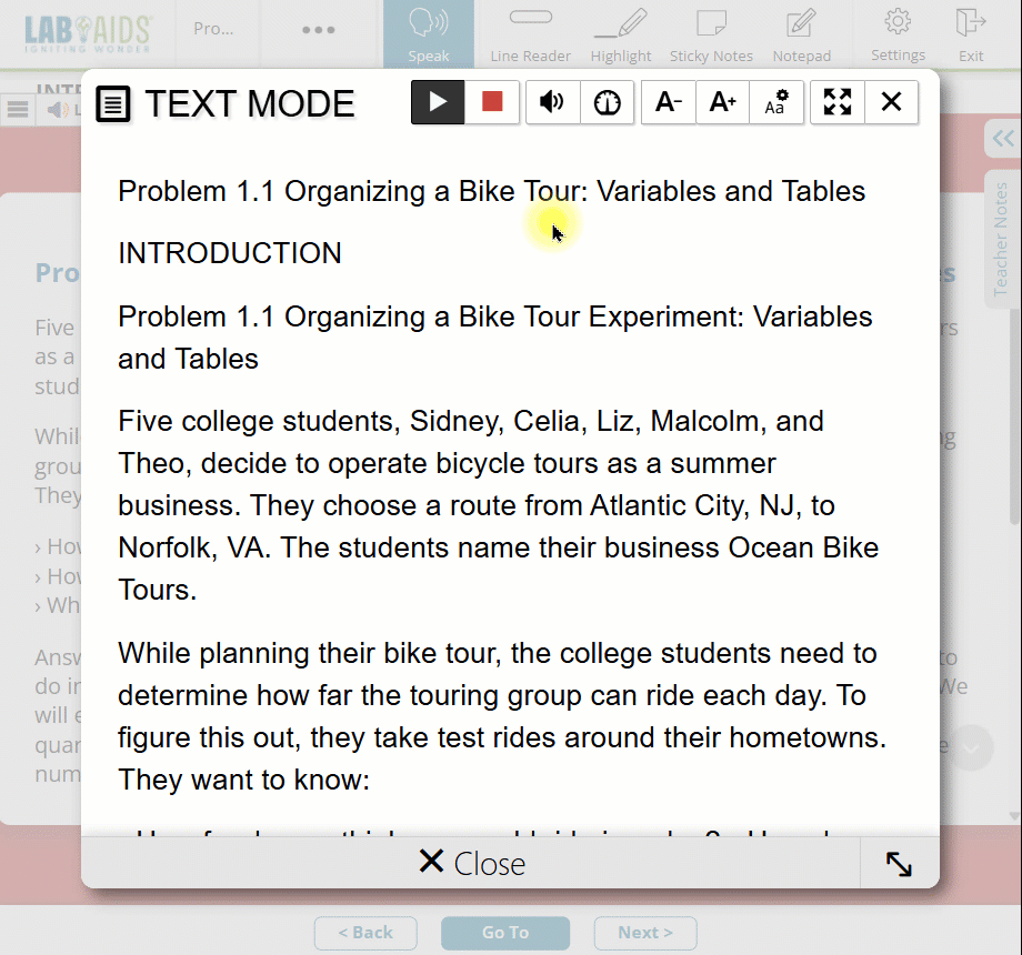 GIF - Reading Speed