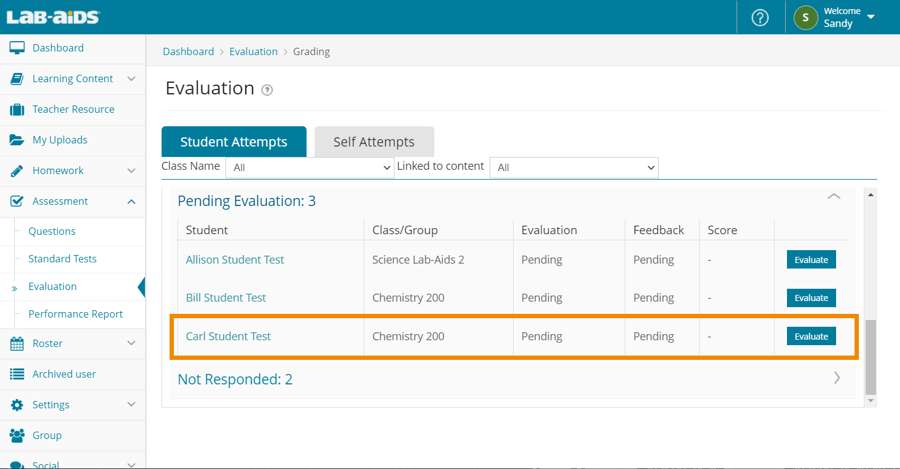 Reassign Tests 5