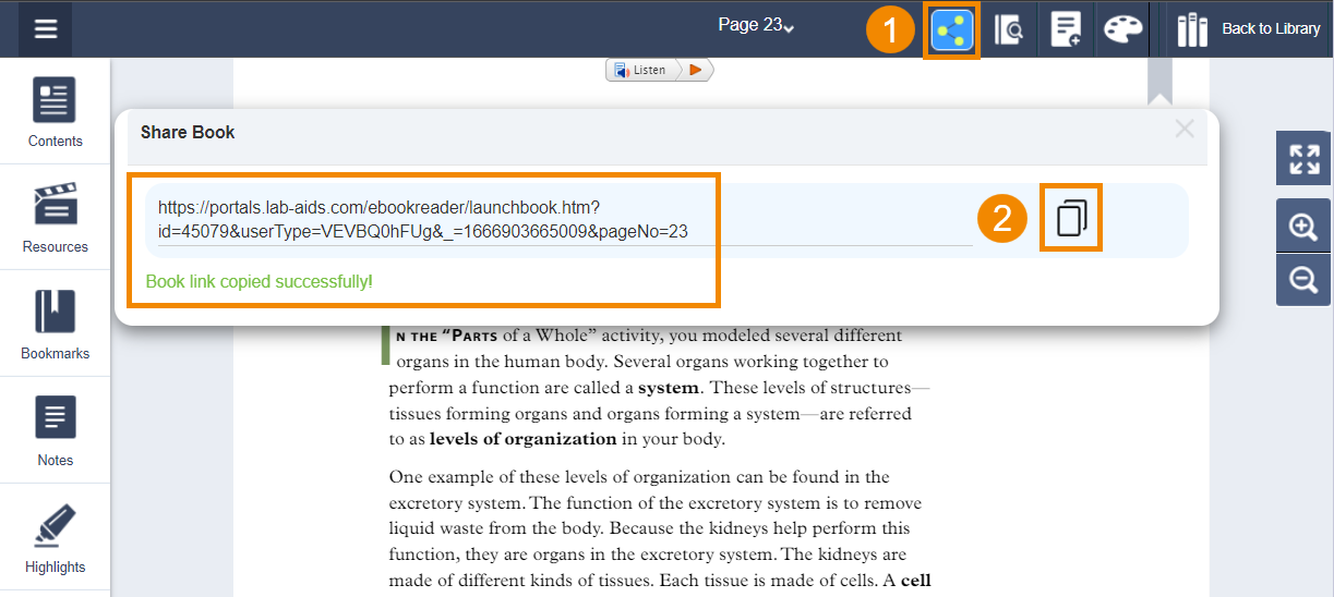 Sharing Links to a Specific Page for Portal 1_Image 1