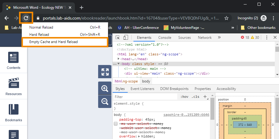 What do I do if I see a red spinning wheel_Image 1