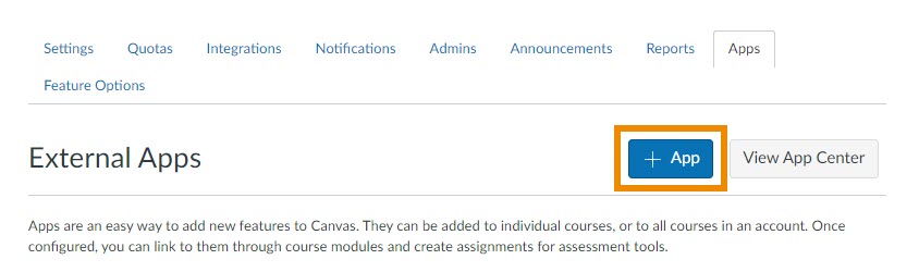 canvas admin add app 2