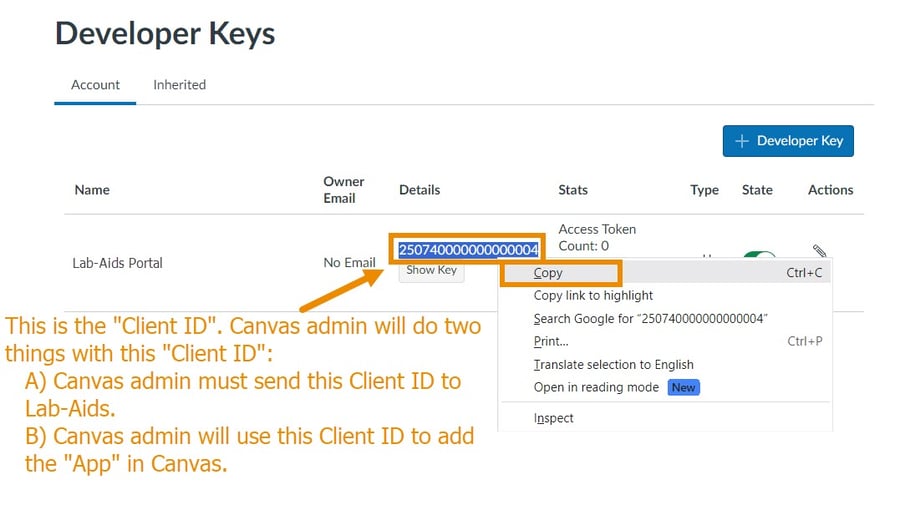 canvas admin client id_0