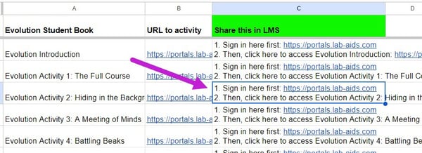copy from google doc