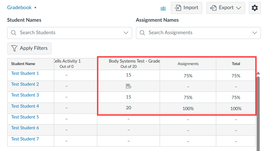 grade passback teacher 2