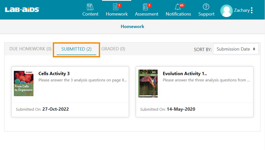 submitted