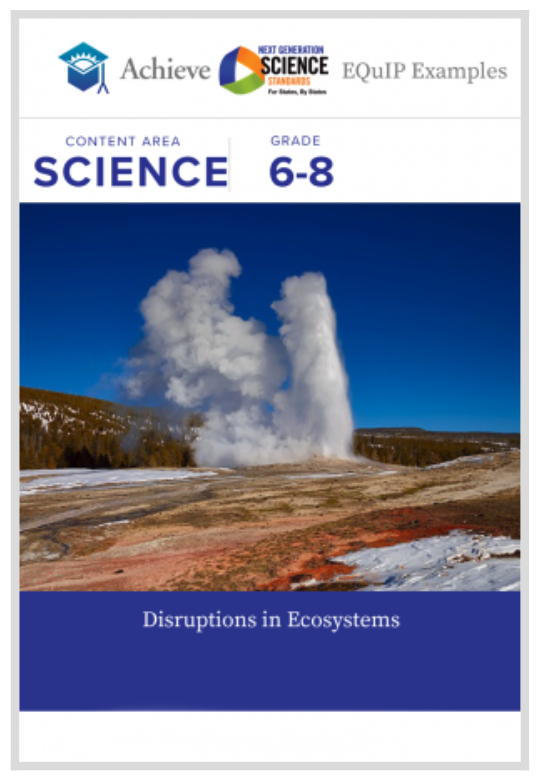 Disruptions in Ecosystems Achieve example Thumbnail