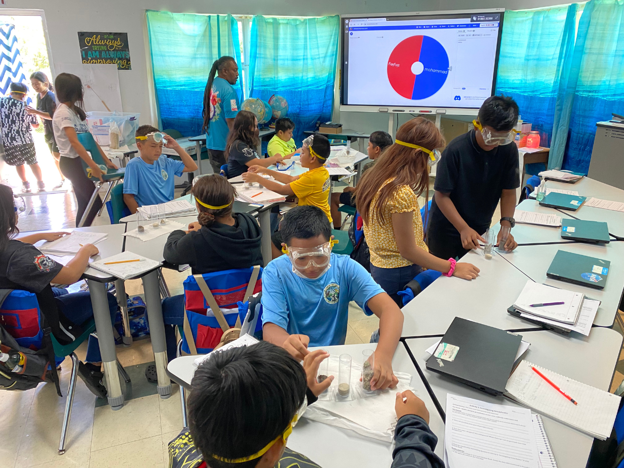 CNMI Students Investigate Groundwater