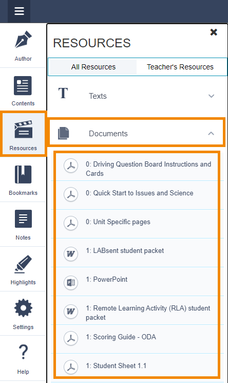 Sample customers - please click on Resources > Documents to view which sample documents are available for download