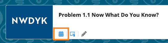 blue calendar icon