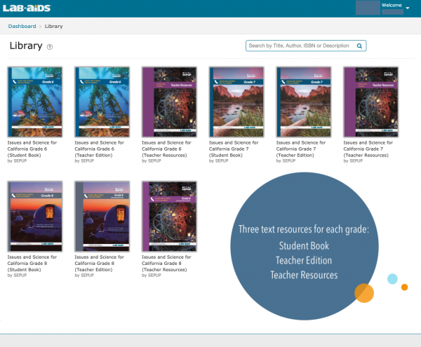 CA Review portal library screen shot Thumbnail