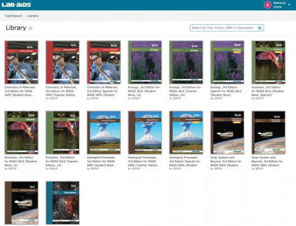 Review portal library screen shot Thumbnail